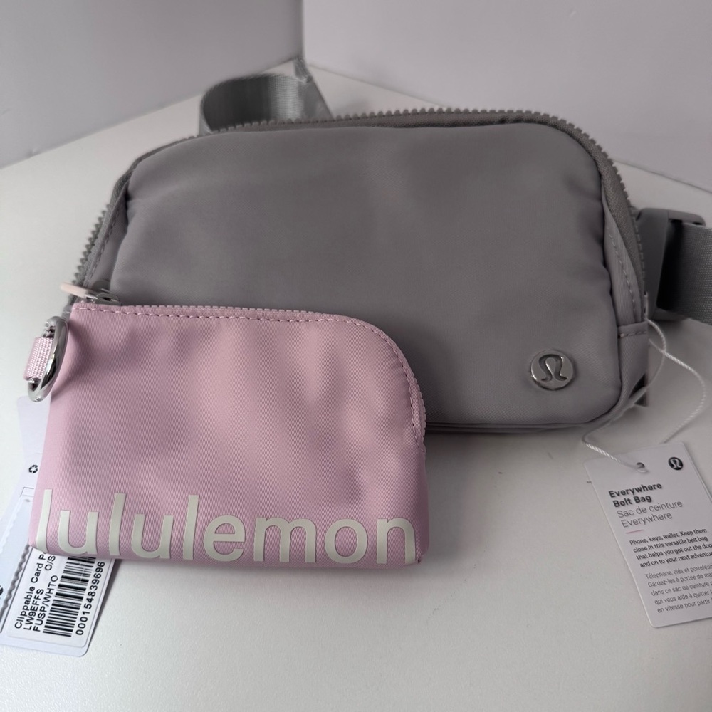 Lululemon Belt Bag & Clippable Card Pouch NWT